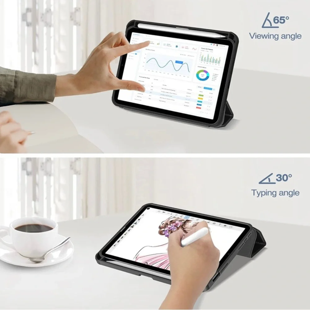 iPad Mini 6 6th Generation Case 8.3 Inch with Pencil Holder